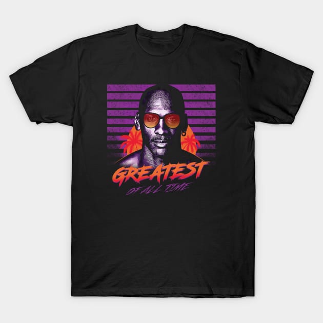 Michael Jordan GOAT T-Shirt by slawisa